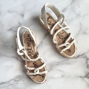 Sam Edelman Cristan Rope Espadrille Sandals Sz 8M